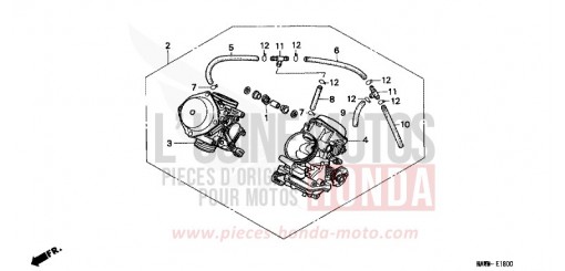 VERGASER (KOMPL.) XL600VW de 1998